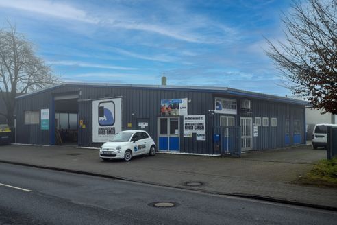 Die Halle der Abwassertechnik Nord